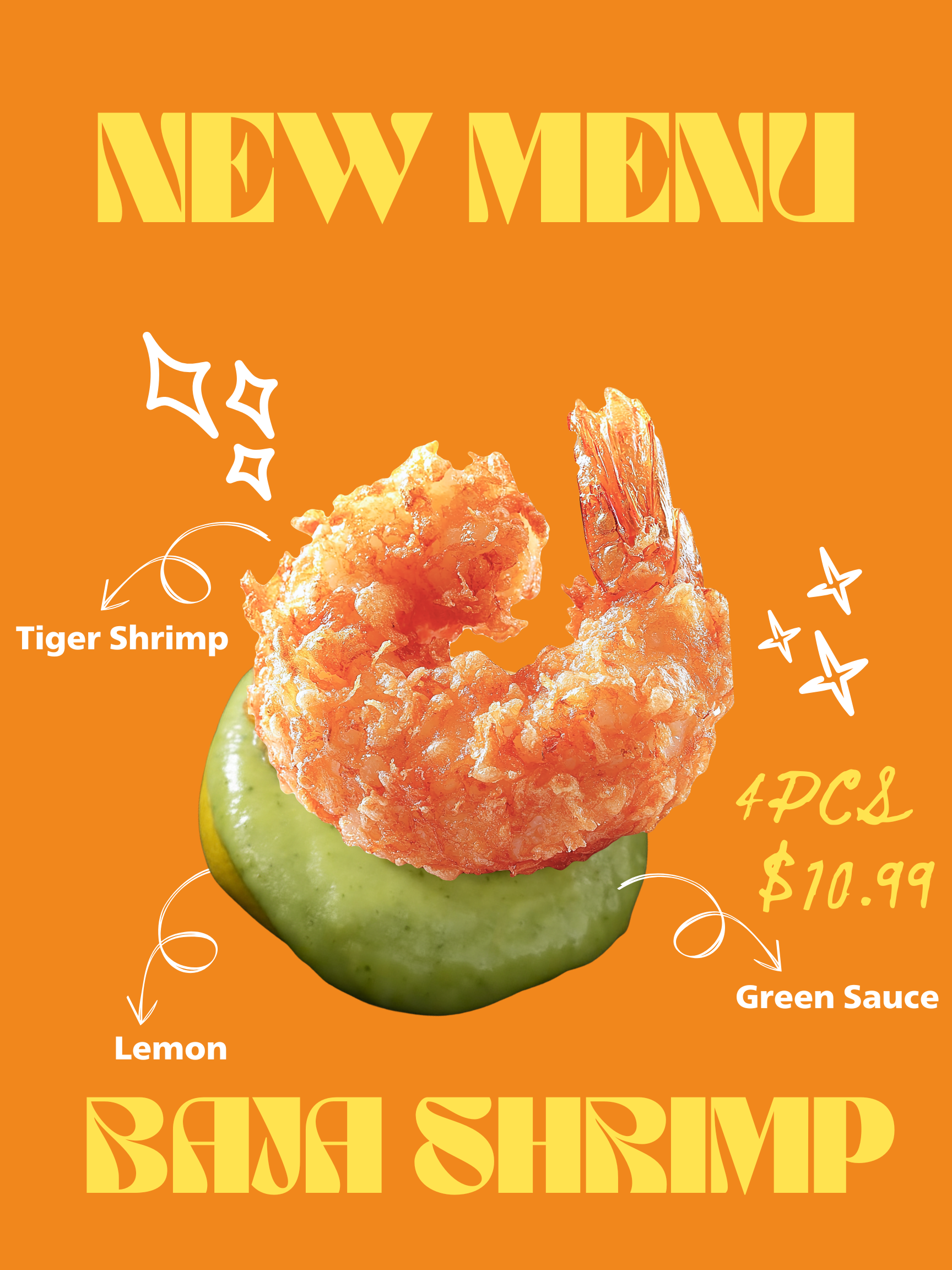 Baja Shrimp from a Queen Creek sushi restaurant on Power Road