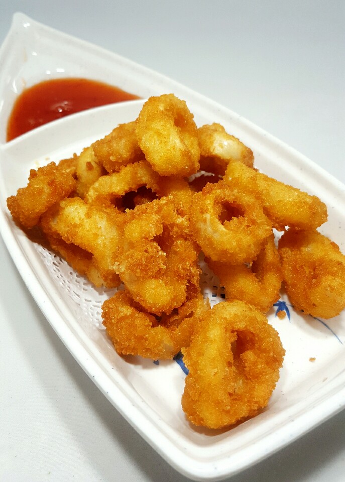 Calamari Rings prepared at Sushi Neko in Queen Creek