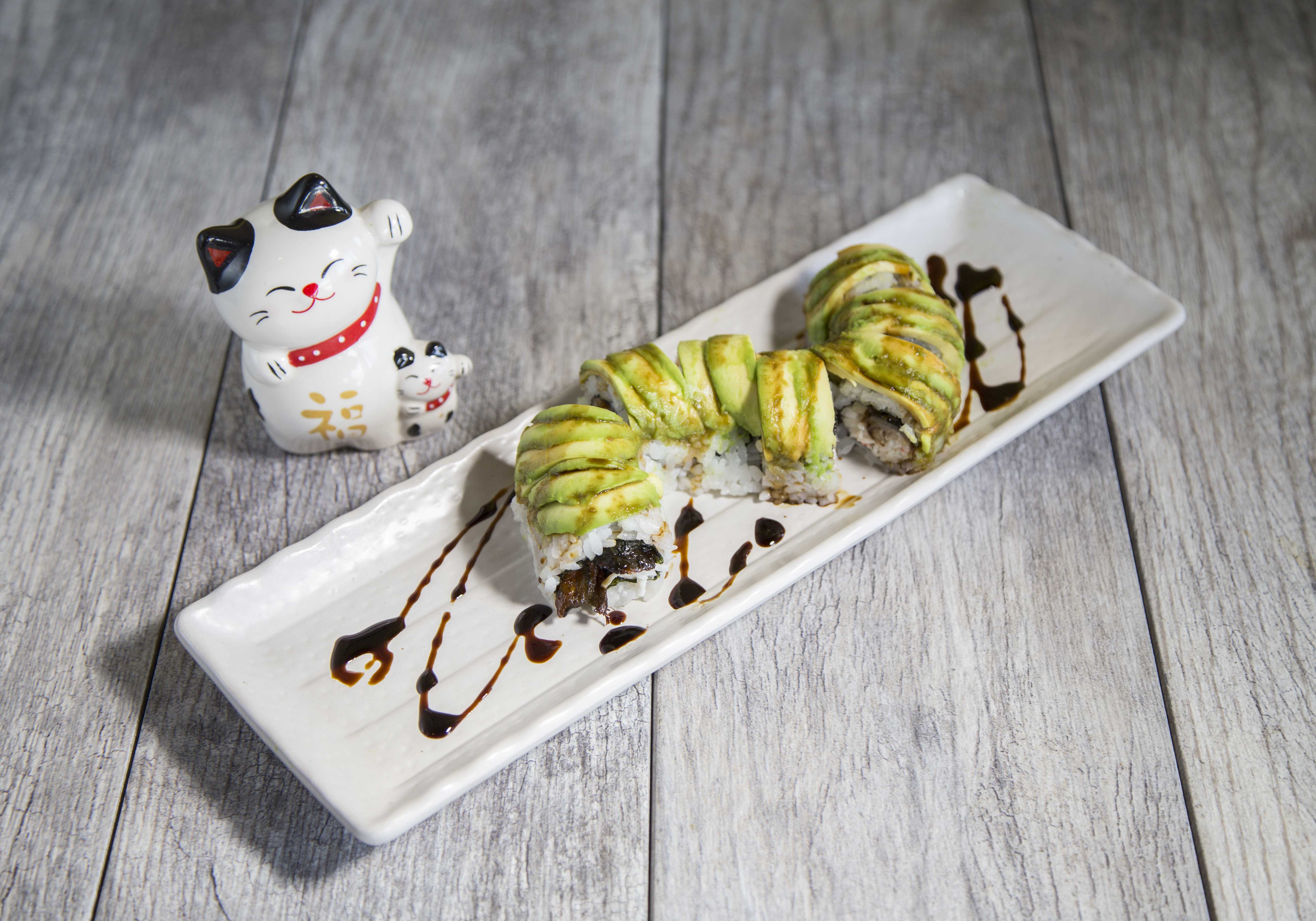 Caterpillar from Sushi Neko near Gilbert, Arizona