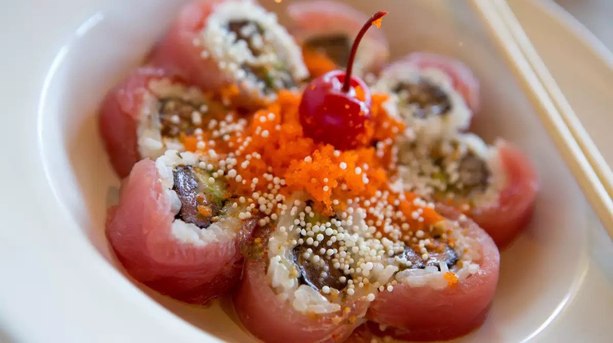 Cherry Blossom served at Sushi Neko near San Tan Valley
