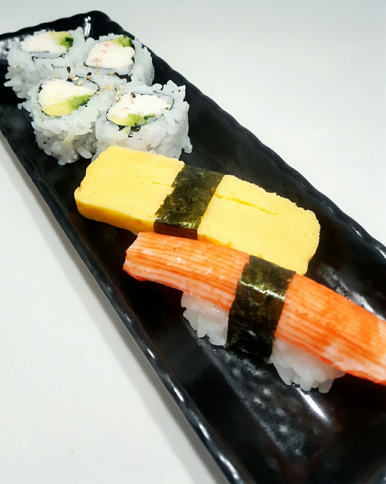 Close-up of Kids Sushi from the Sushi Neko menu