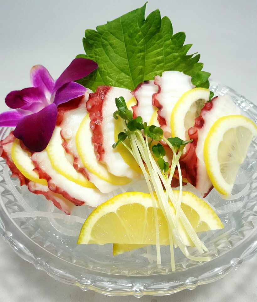 Octopus Sashimi from Sushi Neko near Gilbert, Arizona
