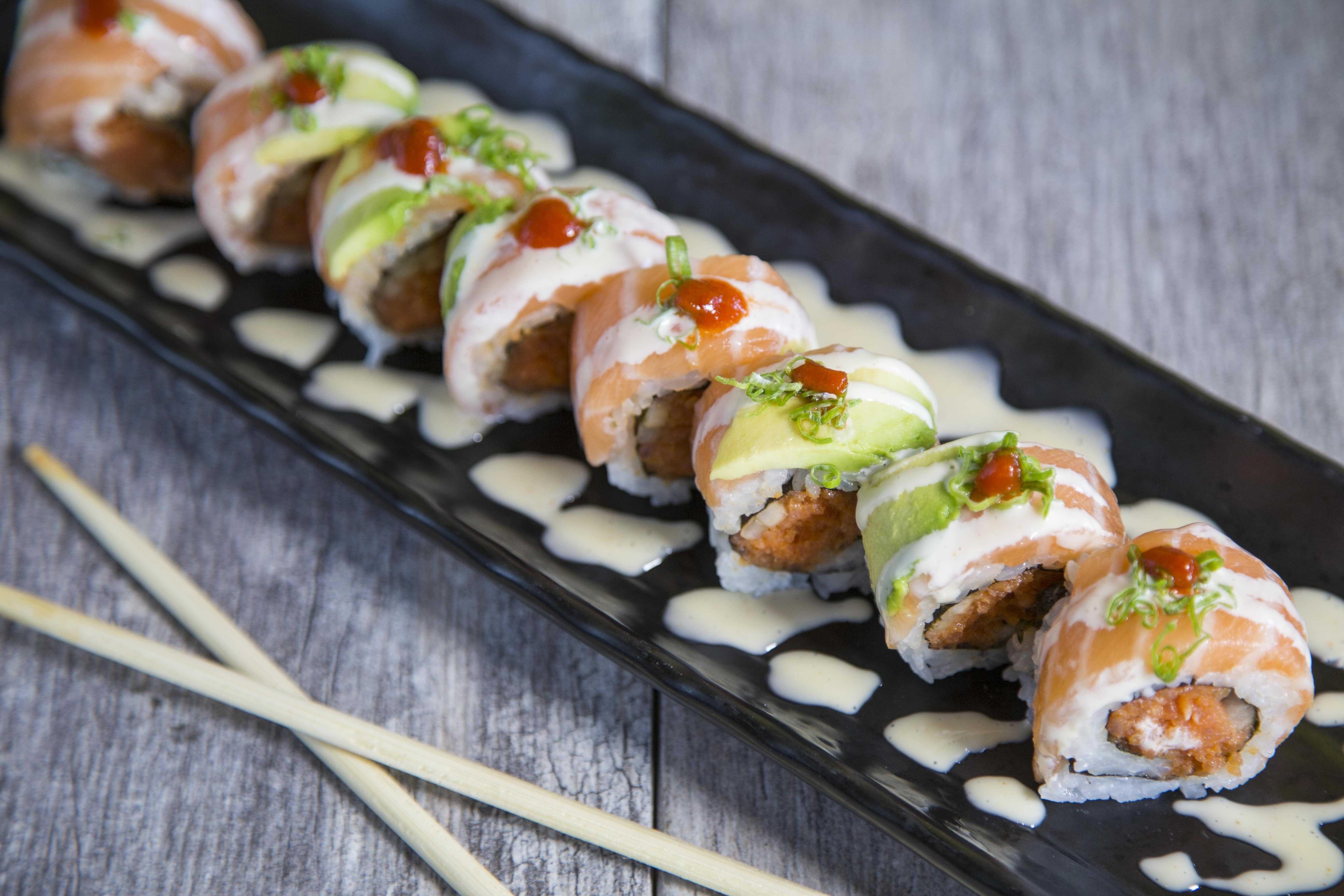 Sunkissed served at Sushi Neko near San Tan Valley