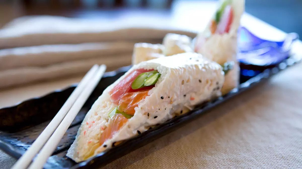 Sushi Burrito served at Sushi Neko near San Tan Valley