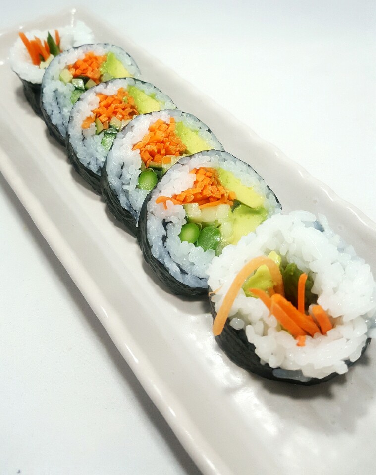 Vegetable Roll prepared at Sushi Neko in Queen Creek